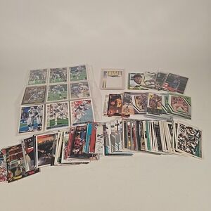 150+ Sports Cards Some In Sleeves Standard Size Trading Sports Cards NBA NFL MLB